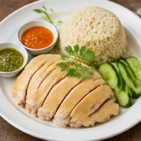 Hainanese Chicken Rice