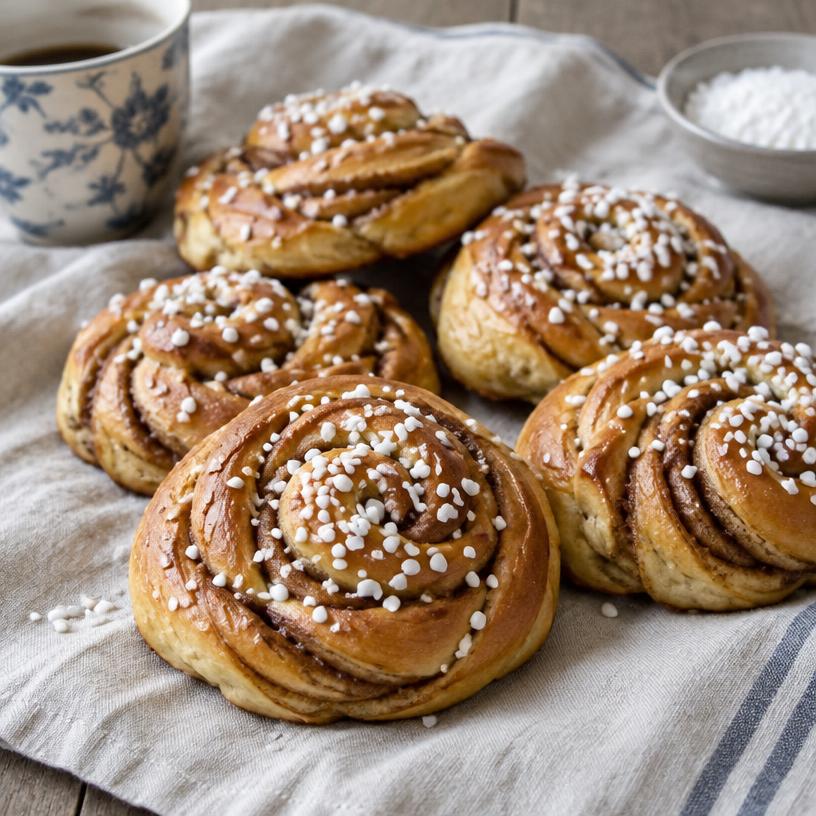 Kanelbullar (Cinnamon Buns)